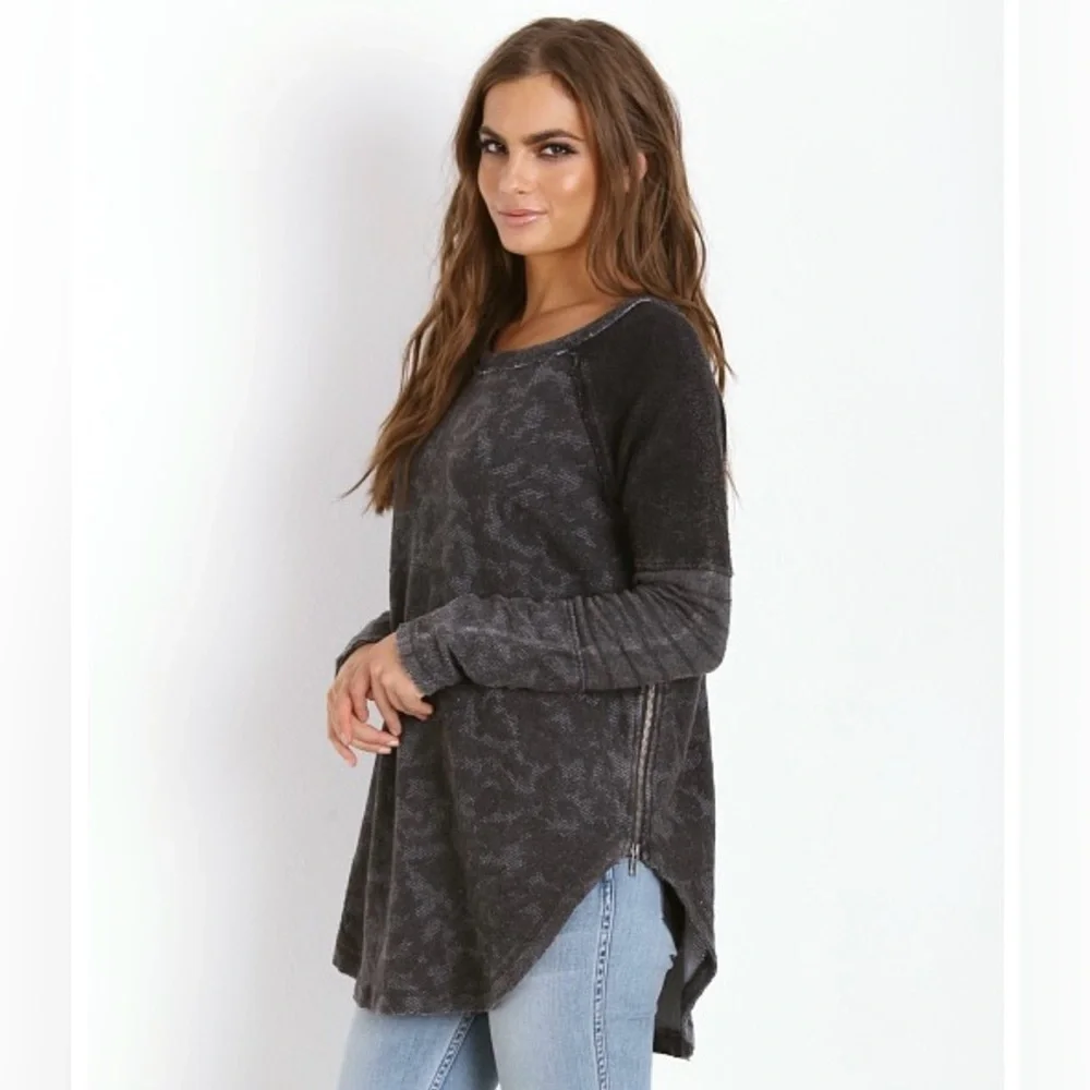 Free People Bed of Roses Charcoal